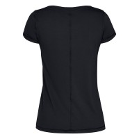 Under Armour Womens HeatGear® Armour Short Sleeve Μαύρη - 1328964-001