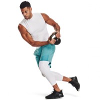 Under Armour Mens HeatGear® Armour  Leggings Λευκό   - 1361588-100