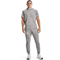 Under Armour Mens Rival Terry Joggers Γκρι- 1361642-112