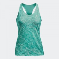 Under Armour Heat Gear Racer Print Tank Τιρκουάζ - 1365108-369