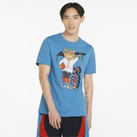 Puma Dylan Short Sleeve Mens Basketball Tee - 532730-09