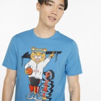 Puma Dylan Short Sleeve Mens Basketball Tee - 532730-09