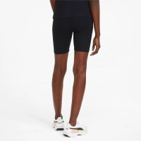 PUMA Classics Ribbed Womens Short Leggings Μαύρο - 533507-01