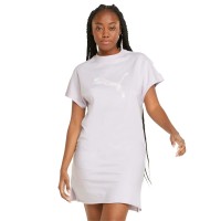 Puma Summer Graphic Womens Dress Μωβ - 848413-17