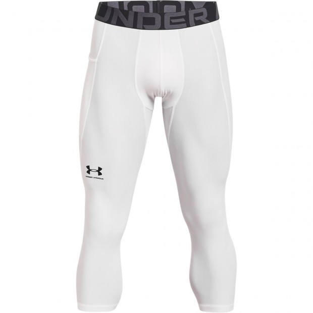 Under Armour Mens HeatGear® Armour  Leggings Λευκό   - 1361588-100