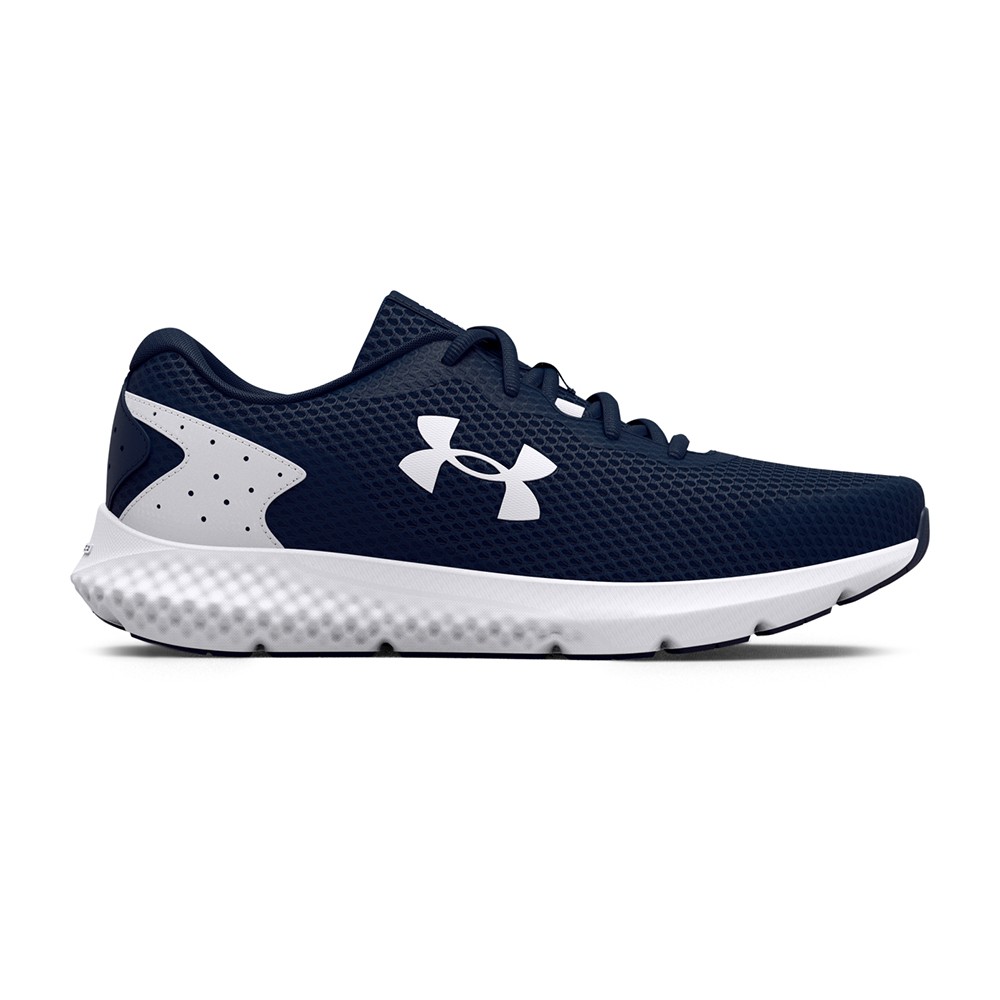 Under Armour Mens UA Charged Rogue 3 Running Shoes Μπλε - 3024877-401
