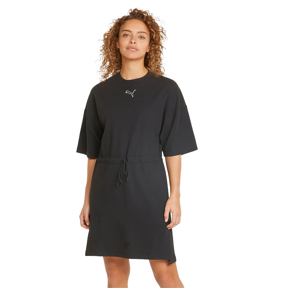 Puma HER Women's Tee Dress Μαύρο - 848401-01