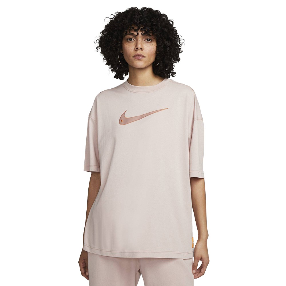 Nike Sportswear Swoosh Γυναικεία κοντομάνικη μπλούζα - DM6211-601