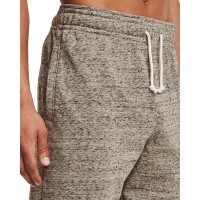 Under Armour Mens UA Rival Terry Shorts Μπεζ- 1361631-289