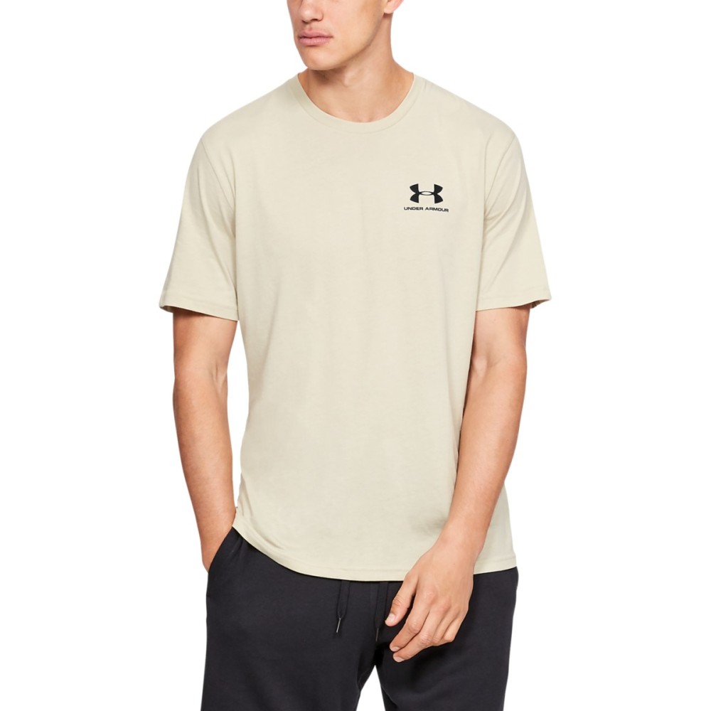 Under Amrour Mens UA Sportstyle Left Chest Short Sleeve Shirt Ανδρικό T-shirt Ανδρικό μπλουζάκι - 1326799-289