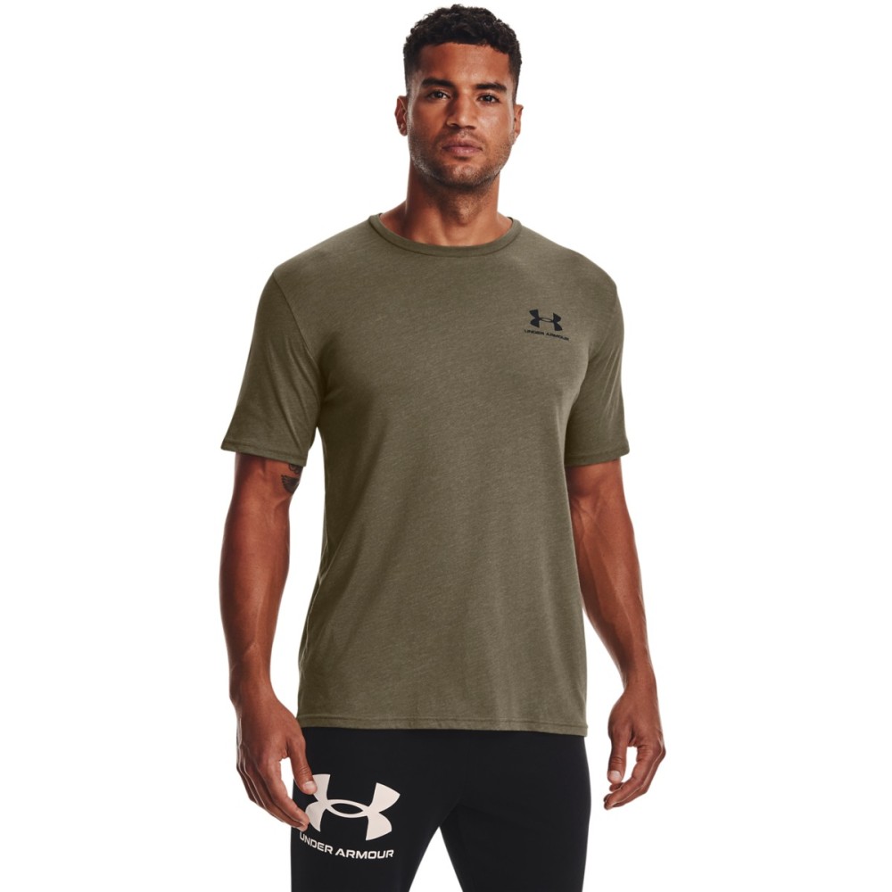 Under Amrour Men's UA Sportstyle Left Chest Short Sleeve Shirt Ανδρικό T-shirt Ανδρικό μπλουζάκι - 1326799-361