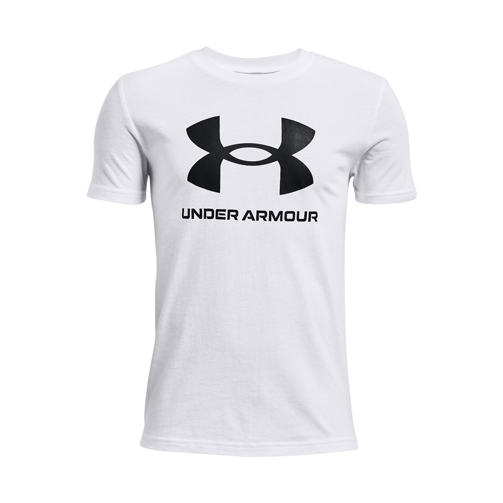 Under Armour Boys' Sportstyle Logo Short Sleeve - 1363282-100