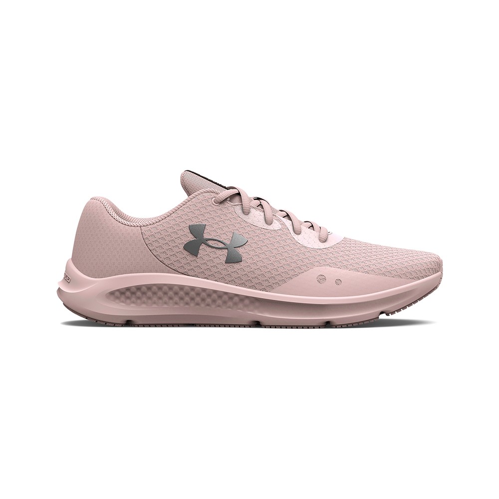 Under Armour Women's UA Charged Pursuit 3 Metallic Running Shoes - 3025847-600