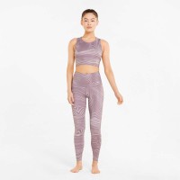 Puma Studio Printed High-Waisted Womens Training Leggings Γυναικείο κολάν - 521562-18