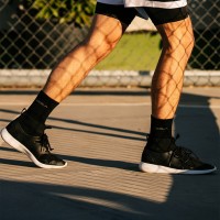 GSA ORGANICPLUS[+] 500 Ultralight Quarter Socks Κάλτσες Πακέτο των 3 Μαύρο - 8116053-01