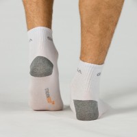 GSA ORGANICPLUS[+] 500 Ultralight Quarter Socks Κάλτσες Πακέτο των 3 Λευκό - 8116053-02