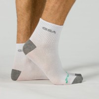 GSA ORGANICPLUS[+] 500 Ultralight Quarter Socks Κάλτσες Πακέτο των 3 Λευκό - 8116053-02