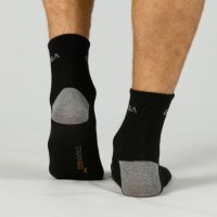GSA ORGANICPLUS[+] 500 Ultralight Quarter Socks Κάλτσες Πακέτο των 3 Μαύρο - 8116053-01