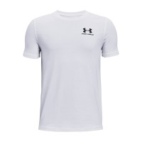 Under Armour Cotton Short Sleeve Παιδικό κοντομάνικο T-shirt για αγόρι- 1363294-100