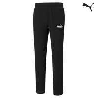 Puma Essentials Logo Pants Ανδρική φόρμα μαύρη - 586720-01