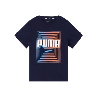 Puma Alpha Graphic Παιδικό T-Shirt - 847292-06