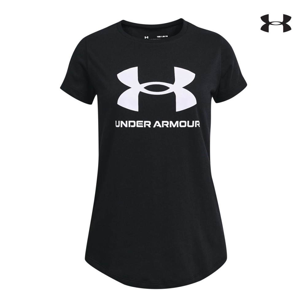 Under Armour Girls' UA Sportstyle Graphic Short Sleeve Παιδικό κοντομάνικο μπλουζάκι για κορίτσι - 1361182-001