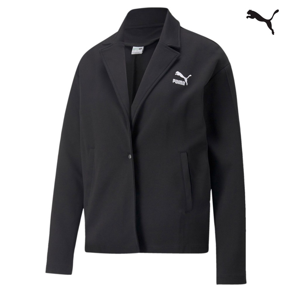 Puma  T7 Blazer DK Γυναικείο Σακάκι Μαύρο - 671645-01