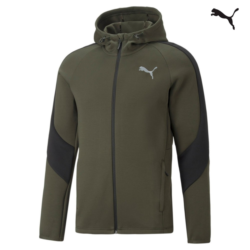 Puma Evostripe Full-Zip Hoodie Ανδρική ζακέτα με κουκούλα - 849915-70