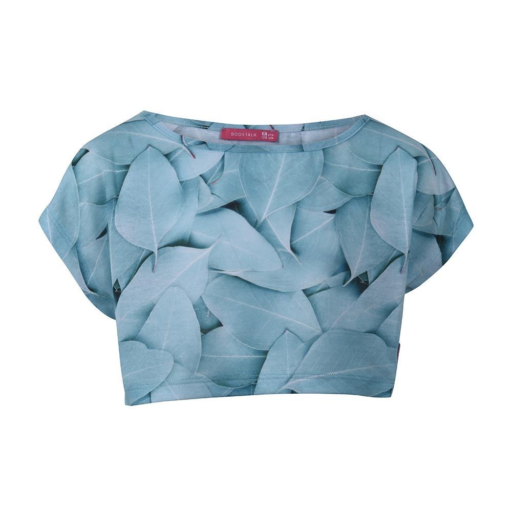 Bodytalk Παιδική κοντομάνικη μπλούζα Crop - 1221-704220-00442