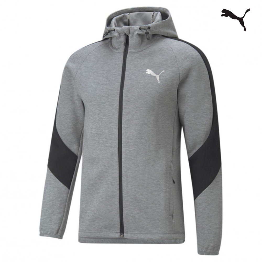 Puma Evostripe Full-Zip Hoodie Ανδρική ζακέτα με κουκούλα - 849915-03