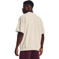UA Project Rock Hm Gym Heavyweight Crew Ανδρικό φούτερ κοντομάνικο - 1373571-110