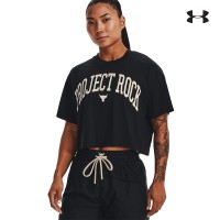 Under Armour Womens Project Rock Crop Short Sleeve Γυναικείο T-shirt - 1373594-001