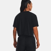 Under Armour Womens Project Rock Crop Short Sleeve Γυναικείο T-shirt - 1373594-001
