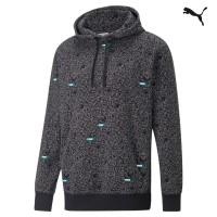 Puma Brand Love AOP Hoodie TR Ανδρικό Φούτερ με κουκούλα - 535634-01