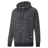 Puma Brand Love AOP Hoodie TR Ανδρικό Φούτερ με κουκούλα - 535634-01