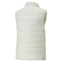 Puma ESS Padded Vest Γυναικείο Αμάνικο Μπουφάν Λευκό - 848941-65