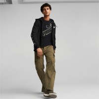 Puma Essentials+ Tape Full-Zip Hoodie Men Ανδρική Ζακέτα με Κουκούλα - 670270-01