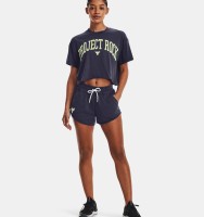 Under Armour Womens Project Rock Rival Terry Disrupt Shorts Γυναικείο Σορτσάκι - 1376297-558