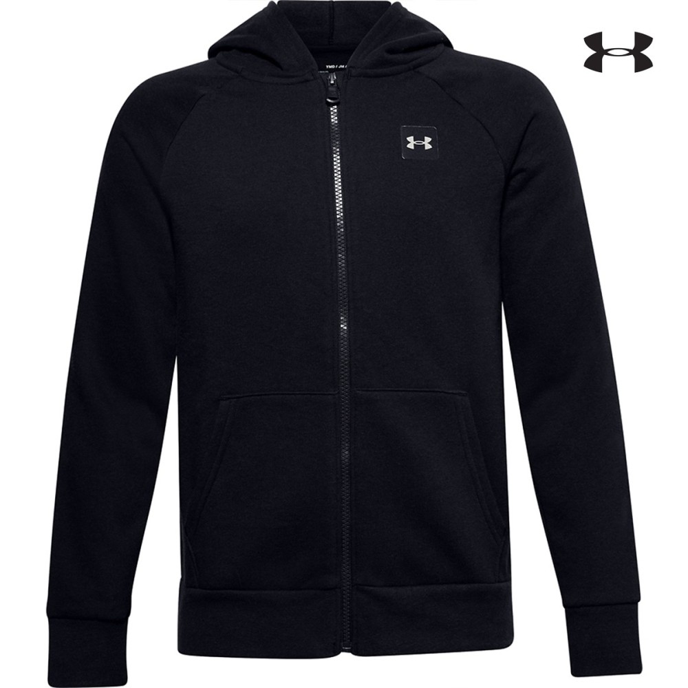 Under Armour Boys' UA Rival Fleece Full Zip Hoodie Παιδική Ζακέτα με κουκούλα - 1357609-001