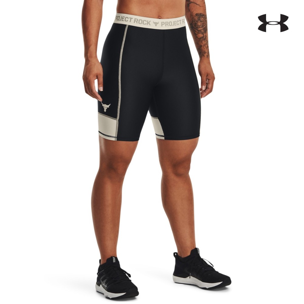 Under Armour Womens Project Rock Bike Shorts Γυναικείο biker shorts - 1373588-001