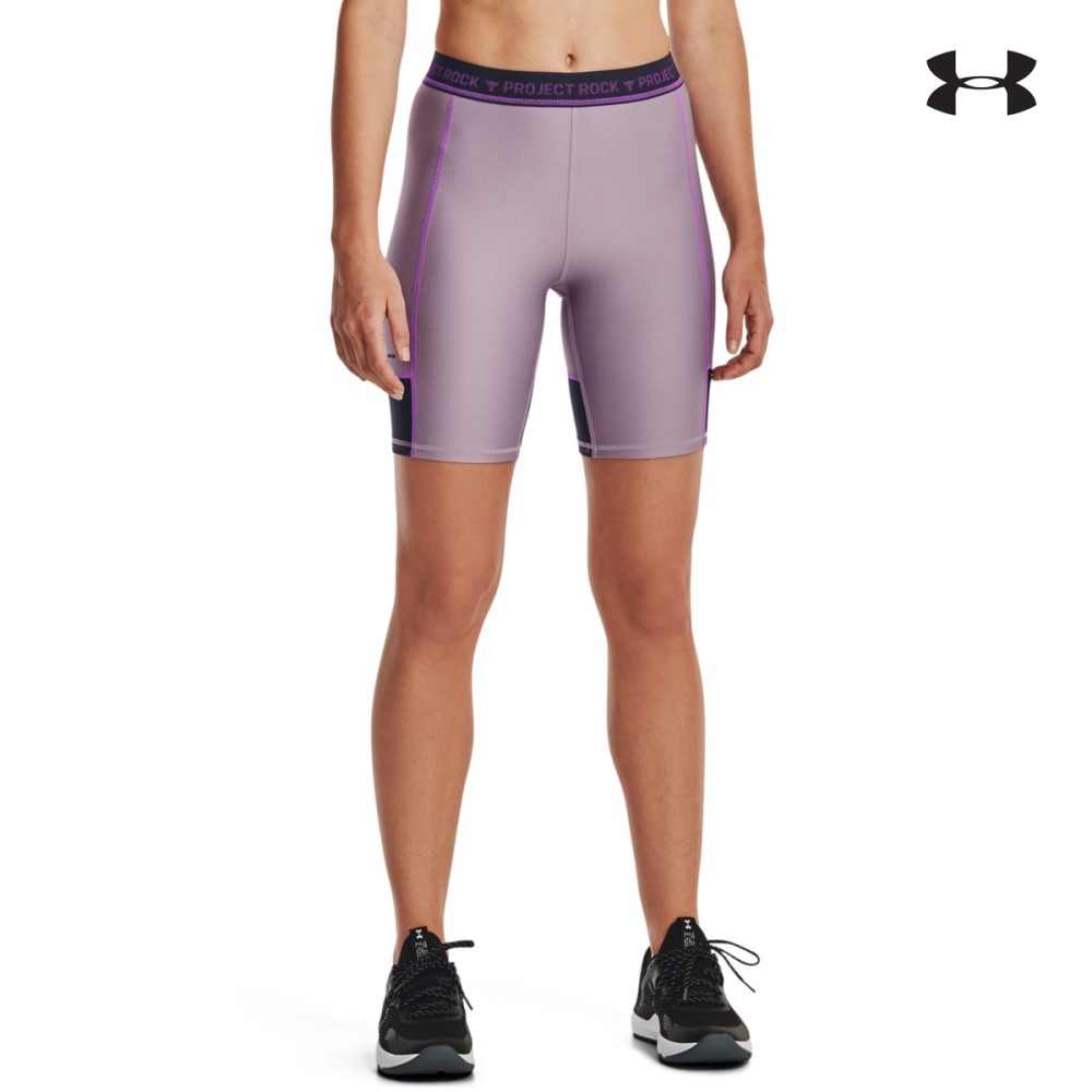 Under Armour Womens Project Rock Bike Shorts Γυναικείο biker shorts - 1373588-554