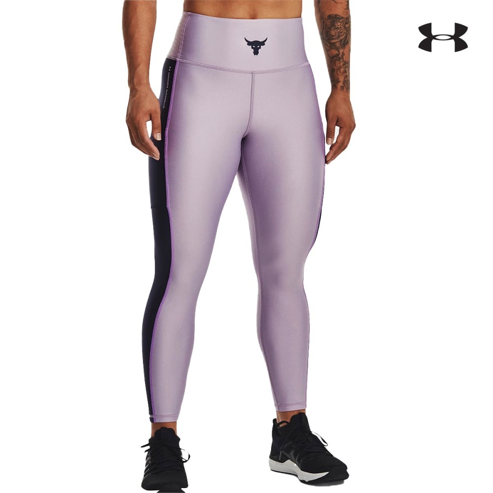 Under Armour Womens Project Rock HeatGear® Ankle Leggings Γυναικείο Αθλητικό κολάν - 1373597-554