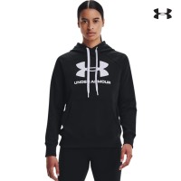 Under Armour Rival Fleece Logo Hoodie Γυναικεία Φούτερ με κουκούλα - 1356318-001