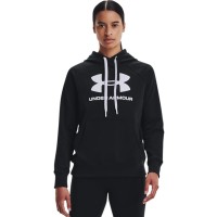 Under Armour Rival Fleece Logo Hoodie Γυναικεία Φούτερ με κουκούλα - 1356318-001