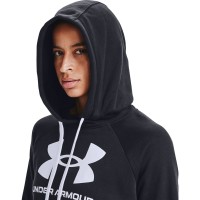 Under Armour Rival Fleece Logo Hoodie Γυναικεία Φούτερ με κουκούλα - 1356318-001