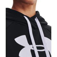 Under Armour Rival Fleece Logo Hoodie Γυναικεία Φούτερ με κουκούλα - 1356318-001