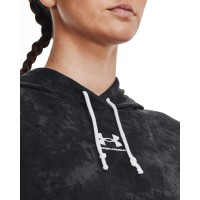 Under Armour Womens UA Rival Terry Printed Hoodie Γυναικεία φούτερ με κουκούλα - 1373035-001