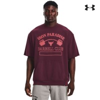 UA Project Rock Hm Gym Heavyweight Crew Ανδρικό φούτερ κοντομάνικο - 1373571-600