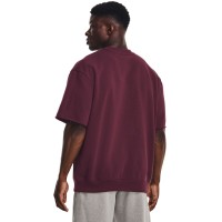 UA Project Rock Hm Gym Heavyweight Crew Ανδρικό φούτερ κοντομάνικο - 1373571-600