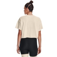 Under Armour Womens Project Rock Crop Short Sleeve Γυναικείο T-shirt - 1373594-110